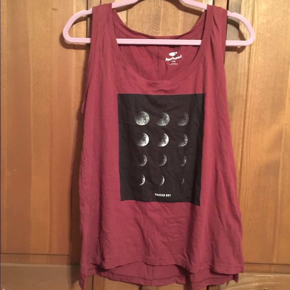 Maroon Moon Tank